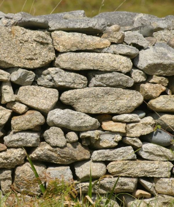 Muret de granit