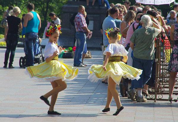 Les petites danseuses ukrainiennes