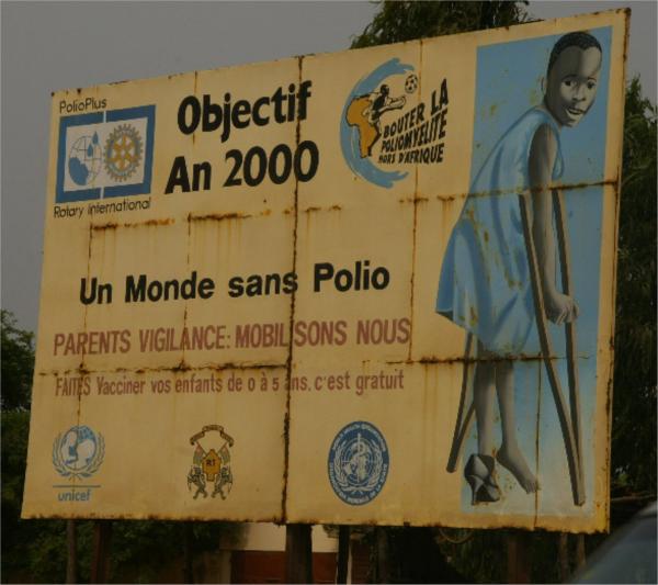 Lutte contre la polio