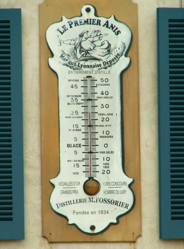 Le thermomètre