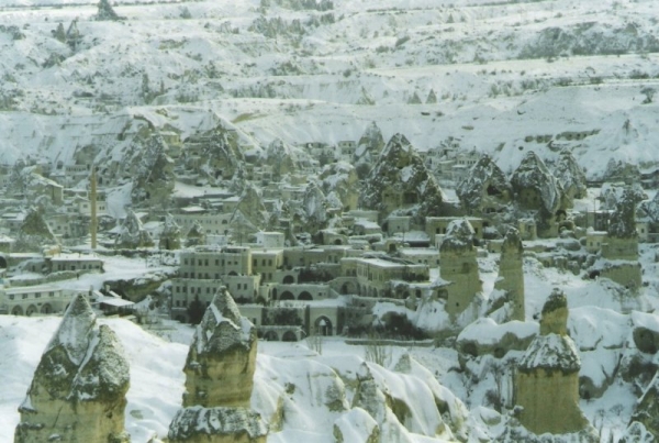 La Cappadoce sous la neige (2)